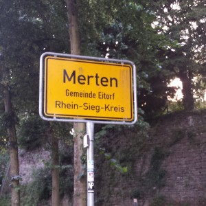 Ortsschild Eitorf-Merten