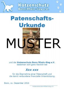 Patenurkunde Muster