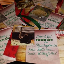 Weihnachtswunschkarten