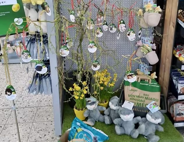 Osterspende bei Fressnapf